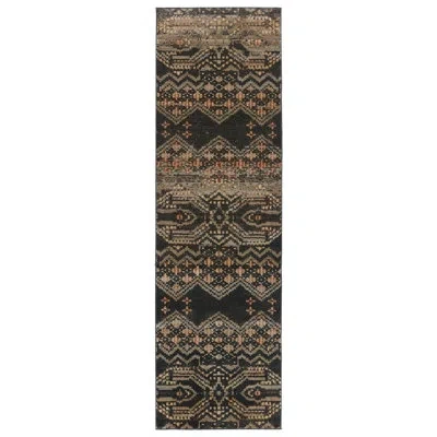 Nikki Chu Sanaa Moroccan Black Area Rug