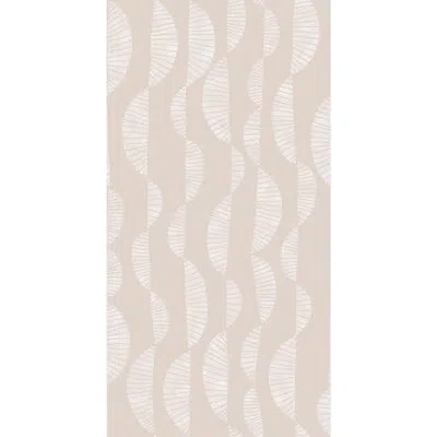 Nikki Chu Seychelles Wave Peel & Stick Wallpaper In Pink,white