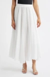 Nikki Lund Alba Pull-on Midi A-line Skirt