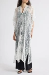 Nikki Lund Augustina Sheer Caftan