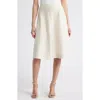 Nikki Lund Cecilia Faux Suede A-line Skirt