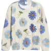 Nikki Lund Lova Embellished Sweater In White