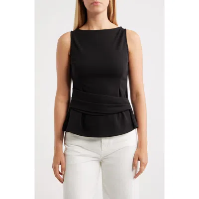 Nikki Lund Silva Sleeveless Top In Black