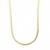 Nikki Smith Designs Women's Herringbone Necklace In Gold In Gold