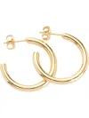 Nikki Smith Designs Women's Hoops Earring In Gold In Gold
