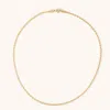 Nikki Smith Designs Women's Skinny Rope Necklace In Gold In Gold