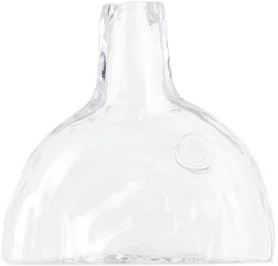 Niko June Angle Grinder Spirit Vase In Clear