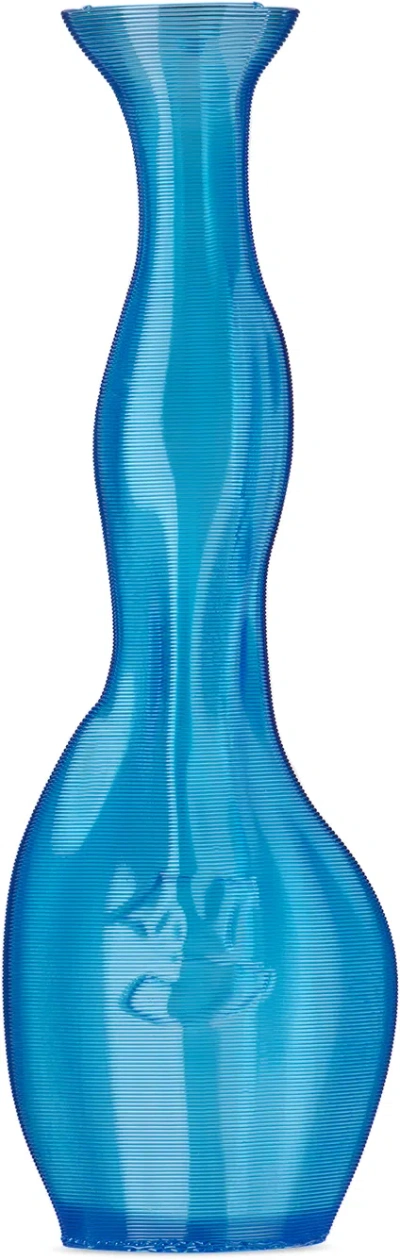 Niko June Blue 'las Projects' Vase
