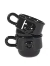 Niko June Kantine Embossed Ceramic Cup Set