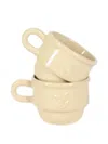Niko June Kantine Stoneware Espresso Cup Set
