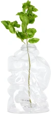 Niko June Large Eros Torso Classic Vase In Clear