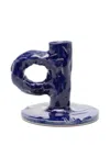 Niko June Loop-handle Candlestick In Blue