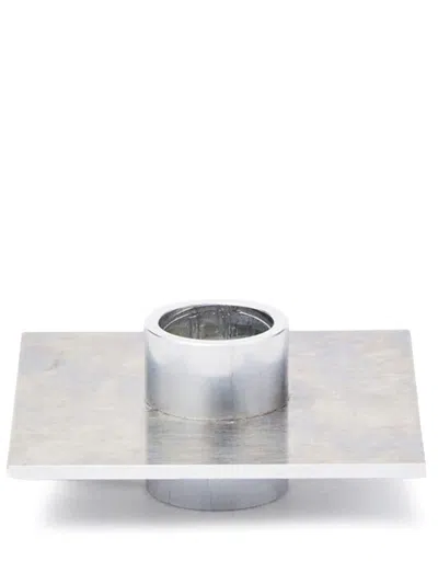 Niko June P-l 05 Candle Holder In Silver