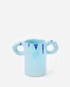 Niko June Studio Vase In Blue