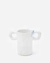 Niko June Studio Vase In White