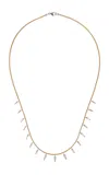 Nikos Koulis 18k White And Yellow Gold Together Diamond Necklace In Gold