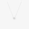 Nikos Koulis 18k White Gold Universe Diamond Necklace In Silver