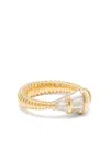 Nikos Koulis 18k Yellow Gold Feelings Diamond Ring In Gold