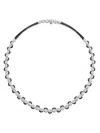 Nikos Koulis Nikos 18k Wg Oui 104ct Oval Wht Dia Nklc In White