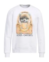 Nil & Mon Nil+mon Man Sweatshirt White Size Xl Organic Cotton, Recycled Pes In White