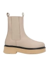 Nila & Nila Woman Ankle Boots Beige Size 9 Soft Leather In Beige