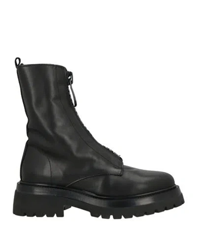 Nila & Nila Woman Ankle Boots Black Size 6 Calfskin
