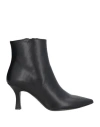 Nila & Nila Woman Ankle Boots Black Size 8 Goat Skin