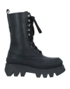 Nila & Nila Woman Ankle Boots Black Size 8 Soft Leather In Black