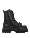 Nila & Nila Woman Ankle Boots Black Size 8 Soft Leather In Black