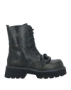 Nila & Nila Woman Ankle Boots Dark Green Size 7 Soft Leather