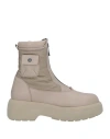 Nila & Nila Woman Ankle Boots Light Brown Size 8 Soft Leather In Beige