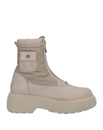 Nila & Nila Woman Ankle Boots Light Brown Size 8 Soft Leather In Beige