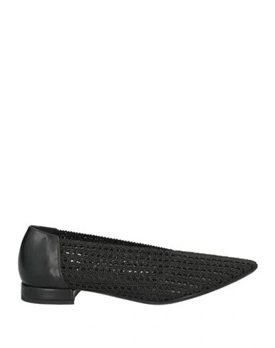 Nila & Nila Woman Ballet Flats Black Size 6 Leather