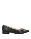 Nila & Nila Woman Ballet Flats Black Size 8 Leather
