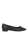 Nila & Nila Woman Ballet Flats Black Size 8 Textile Fibers In Black