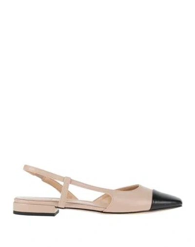 Nila & Nila Woman Ballet Flats Blush Size 8 Textile Fibers In Pink