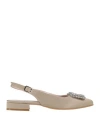 Nila & Nila Woman Ballet Flats Sage Green Size 8 Textile Fibers