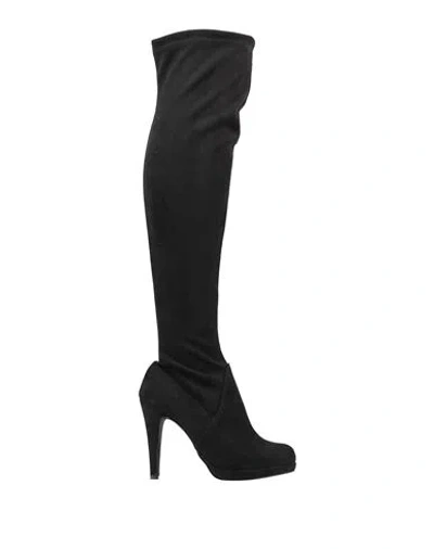 Nila & Nila Woman Boot Black Size 8 Textile Fibers