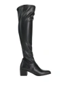 Nila & Nila Woman Boot Black Size 8 Textile Fibers In Black