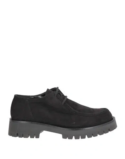 Nila & Nila Woman Lace-up Shoes Black Size 8 Synthetic Fibers
