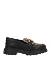 Nila & Nila Woman Loafers Black Size 6 Leather