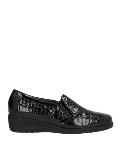 Nila & Nila Woman Loafers Black Size 6 Leather