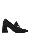 Nila & Nila Woman Loafers Black Size 7 Textile Fibers
