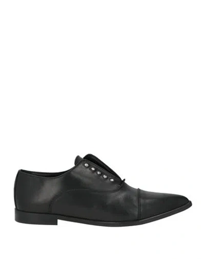 Nila & Nila Woman Loafers Black Size 9 Leather
