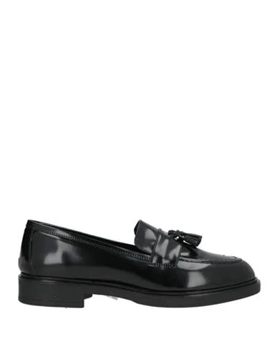 Nila & Nila Woman Loafers Black Size 9 Synthetic Material
