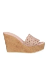 Nila & Nila Woman Mules & Clogs Blush Size 8 Textile Fibers