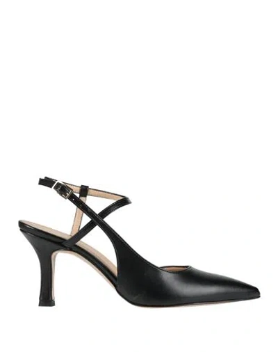Nila & Nila Woman Pumps Black Size 8 Synthetic Material