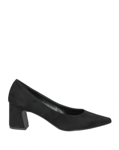 Nila & Nila Woman Pumps Black Size 9 Textile Fibers