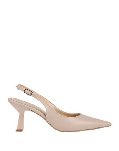 Nila & Nila Woman Pumps Blush Size 6 Textile Fibers In Pink