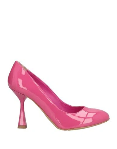 Nila & Nila Woman Pumps Magenta Size 8 Synthetic Fibers